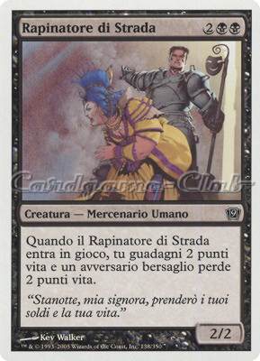 138 / 350 Rapinatore di Strada comune (IT) -NEAR MINT-