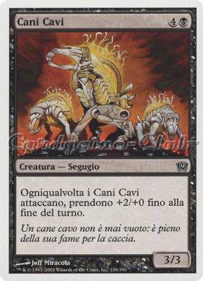 139 / 350 Cani Cavi comune (IT) -NEAR MINT-