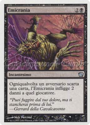 144 / 350 Emicrania non comune (IT) -NEAR MINT-