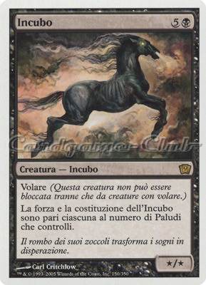 150 / 350 Incubo rara (IT) -NEAR MINT-