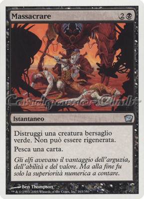 163 / 350 Massacrare non comune (IT) -NEAR MINT-