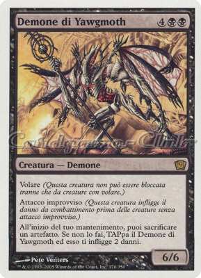 170 / 350 Demone di Yawgmoth rara (IT) -NEAR MINT-