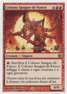 177 / 350 Colosso Sangue-di-Fuoco rara (IT) -NEAR MINT-