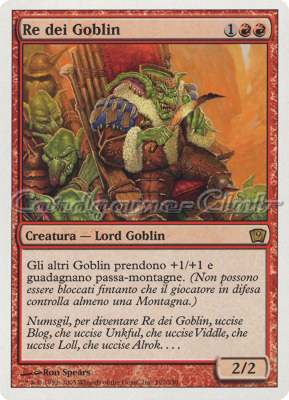 192 / 350 Re dei Goblin rara (IT) -NEAR MINT-