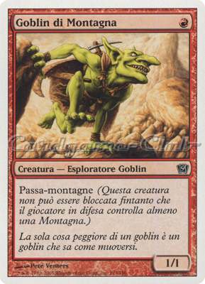 193 / 350 Goblin di Montagna comune (IT) -NEAR MINT-