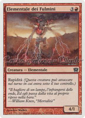 201 / 350 Elementale dei Fulmini comune (IT) -NEAR MINT-