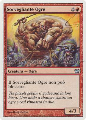 205 / 350 Sorvegliante Ogre non comune (IT) -NEAR MINT-