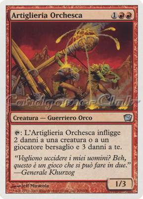 206 / 350 Artiglieria Orchesca non comune (IT) -NEAR MINT-