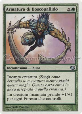 232 / 350 Armatura di Boscopallido non comune (IT) -NEAR MINT-