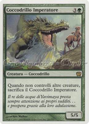 241 / 350 Coccodrillo Imperatore rara (IT) -NEAR MINT-