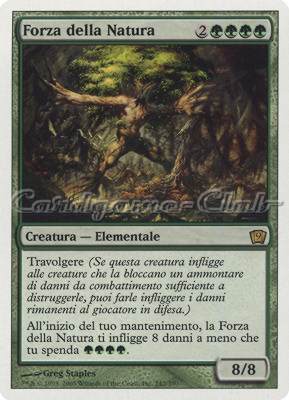 242 / 350 Forza della Natura rara (IT) -NEAR MINT-