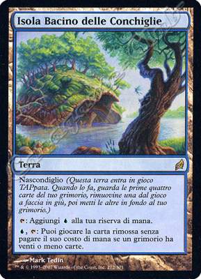 272 / 301 Isola Bacino delle Conchiglie rara (IT) -NEAR MINT-