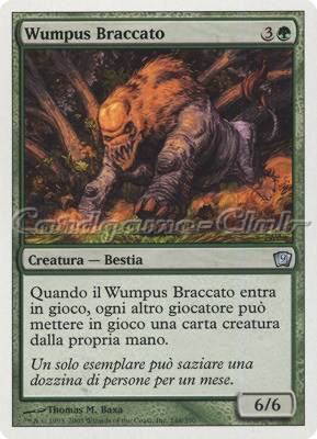 248 / 350 Wumpus Braccato non comune (IT) -NEAR MINT-