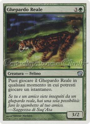 250 / 350 Ghepardo Reale non comune (IT) -NEAR MINT-