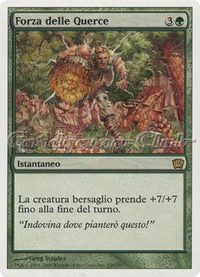 255 / 350 Forza delle Quercie rara (IT) -NEAR MINT-