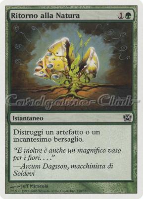 258 / 350 Ritorno alla Natura comune (IT) -NEAR MINT-