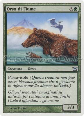 266 / 350 Orso di Fiume non comune (IT) -NEAR MINT-