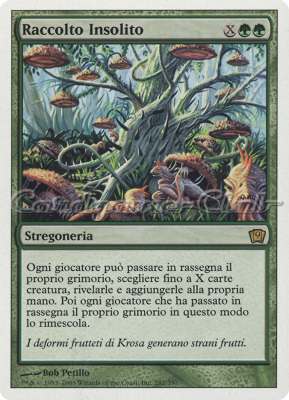 282 / 350 Raccolto Insolito rara (IT) -NEAR MINT-