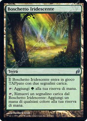 277 / 301 Boschetto Iridescente non comune (IT) -NEAR MINT-