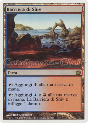 324 / 350 Barriera di Shiv rara (IT) -NEAR MINT-
