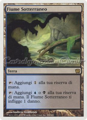 326 / 350 Fiume Sotterraneo rara (IT) -NEAR MINT-