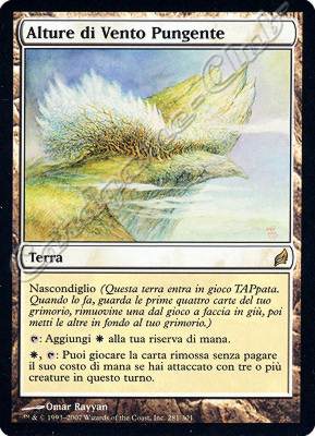 281 / 301 Alture di Vento Pungente rara (IT)  -GOOD-