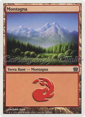 343 / 350 Montagna comune (IT) -NEAR MINT-