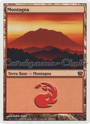 345 / 350 Montagna comune (IT) -NEAR MINT-