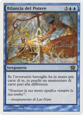 062 / 350 Bilancia del Potere rara (IT) -NEAR MINT-