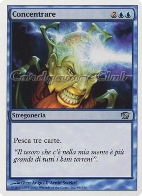 068 / 350 Concentrare non comune (IT) -NEAR MINT-