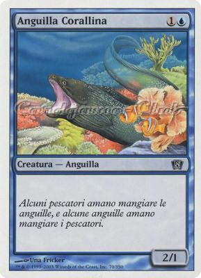 070 / 350 Anguilla Corallina comune (IT) -NEAR MINT-