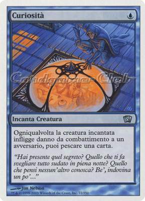 072 / 350 Curiosita' non comune (IT) -NEAR MINT-