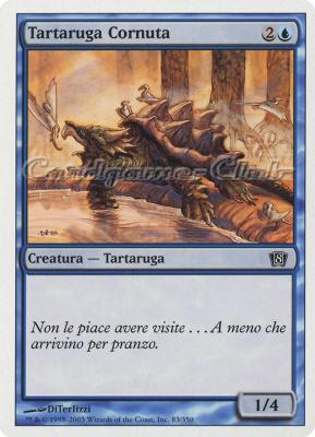 083 / 350 Tartaruga Cornuta comune (IT) -NEAR MINT-