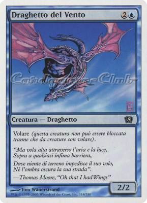 114 / 350 Draghetto del Vento comune (IT) -NEAR MINT-