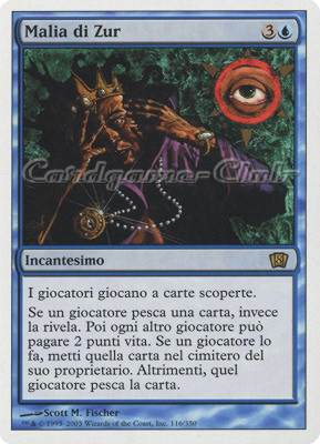 116 / 350 Malia di Zur rara (IT) -NEAR MINT-