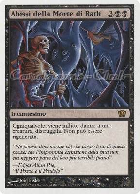 125 / 350 Abissi della Morte di Rath rara (IT) -NEAR MINT-