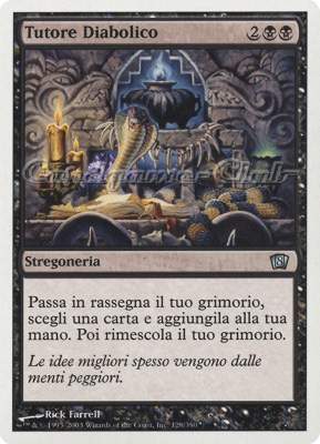 128 / 350 Tutore Diabolico non comune (IT) -NEAR MINT-