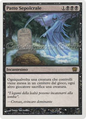 137 / 350 Patto Sepolcrale rara (IT) -NEAR MINT-