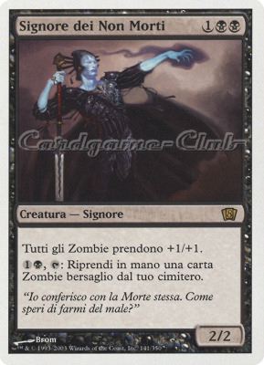 141 / 350 Signore dei Non Morti rara (IT) -NEAR MINT-