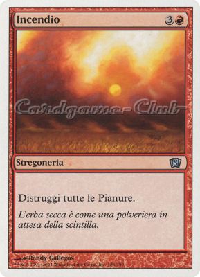 186 / 350 Incendio non comune (IT) -NEAR MINT-