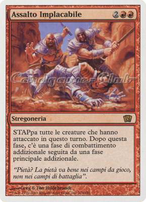 214 / 350 Assalto Implacabile rara (IT) -NEAR MINT-