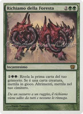 235 / 350 Richiamo della Foresta rara (IT) -NEAR MINT-