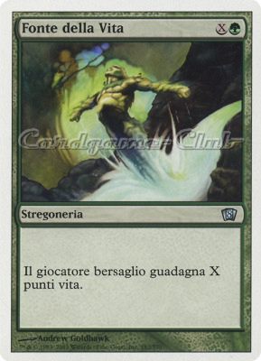 282 / 350 Fonte della Vita non comune (IT) -NEAR MINT-