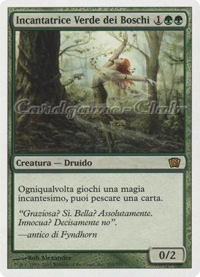 285 / 350 Incantatrice Verde dei Boschi rara (IT) -NEAR MINT-