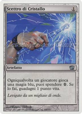 295 / 350 Scettro di Cristallo non comune (IT) -NEAR MINT-