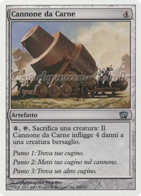302 / 350 Cannone da Carne non comune (IT) -NEAR MINT-