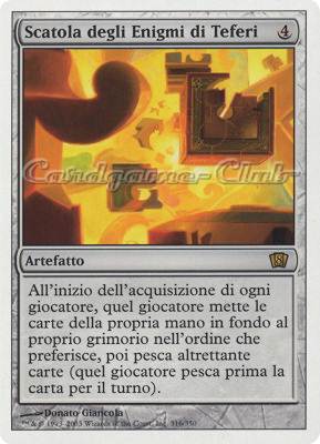 316 / 350 Scatola degli Enigmi di Teferi rara (IT) -NEAR MINT-
