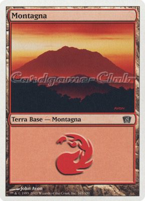 345 / 350 Montagna comune (IT) -NEAR MINT-