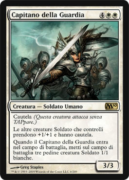 006 / 249 Capitano della Guardia rara (IT) -NEAR MINT-