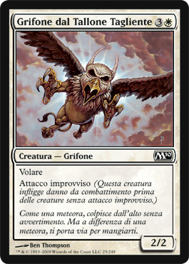 025 / 249 Grifone dal Tallone Tagliente comune (IT) -NEAR MINT-